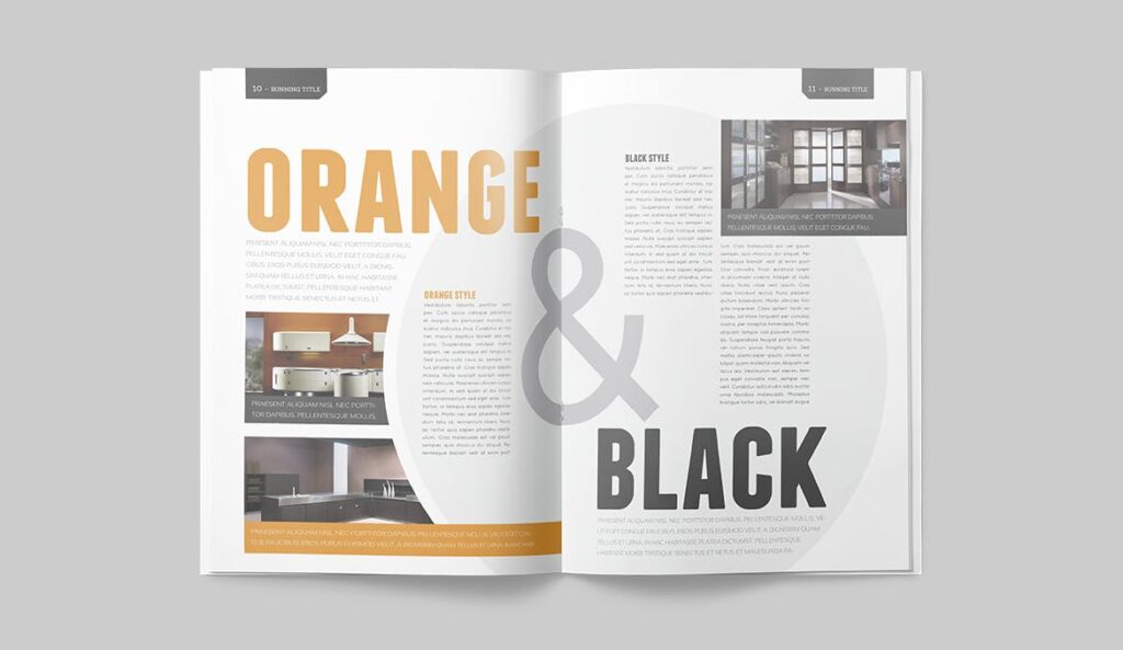 现代简约厨房设计/居家生活美学周刊杂志模板Magazine Template插图5
