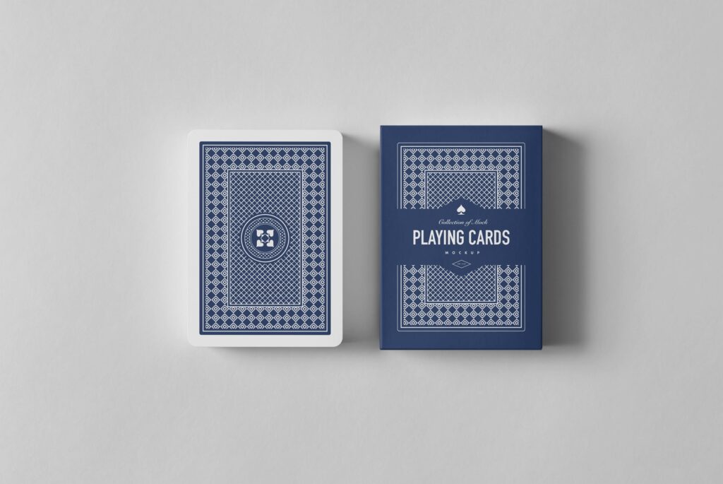 多种透视角度扑克牌模型样机素材下载样机素材下载Playing Card Mockup插图4