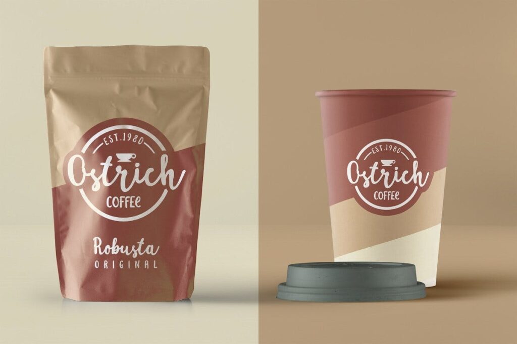 食品饮品品牌包装装饰字体下载Sakra font duo插图4