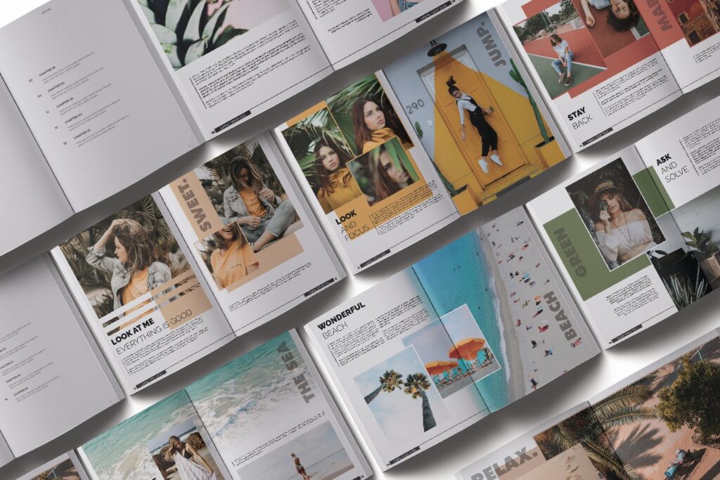 简约时尚旅游主题介绍杂志模板Look A Minimal Magazine插图6