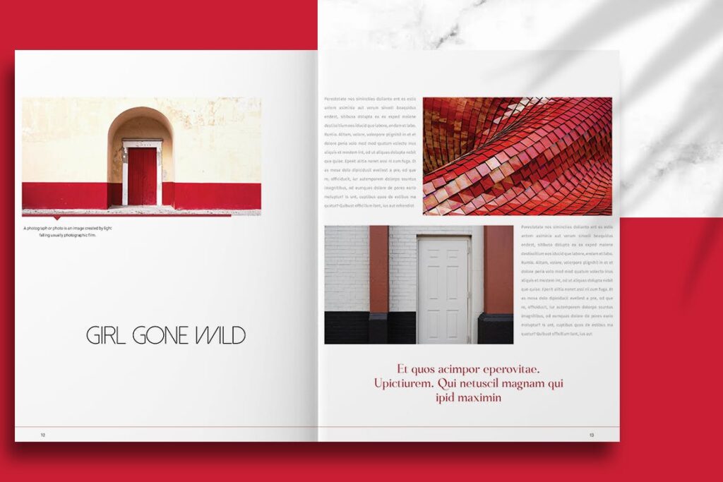 企业极简设计宣传册杂志画册模板素材Minimal Design BrochureEC 2N4UT插图6