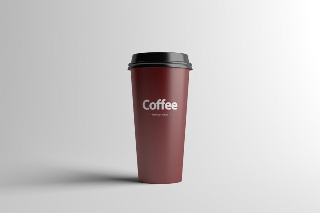 热饮咖啡杯样机模型效果图下载Paper Coffee Cup Mock Up Large插图5