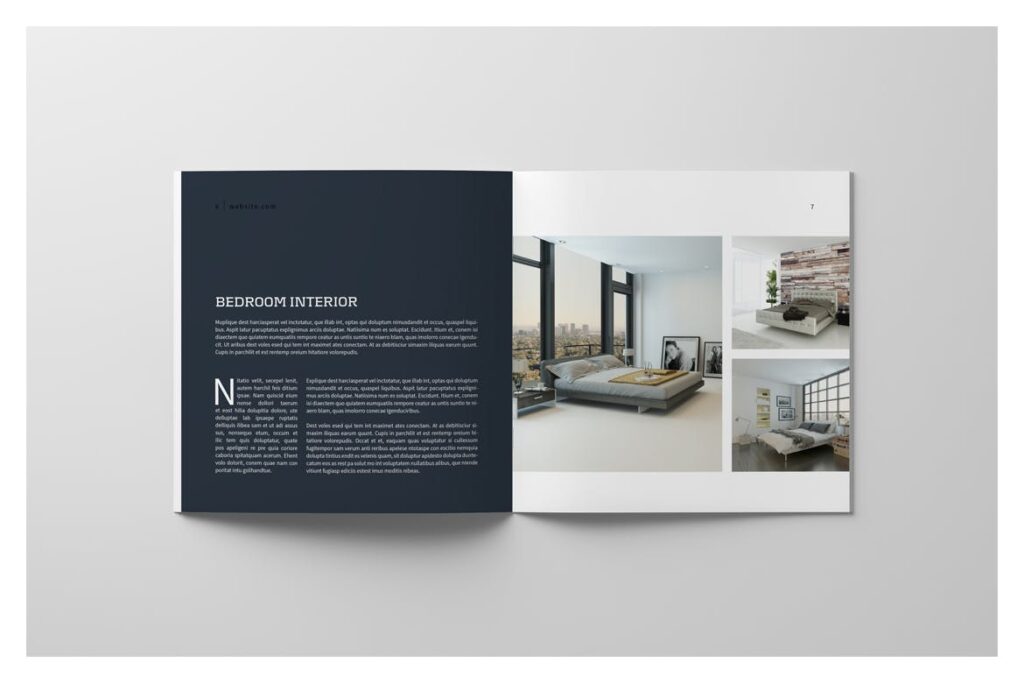 多用途目录/小册子/投资组合画册杂志模板Portfolio Brochure Catalogs插图6