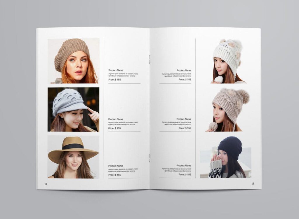 女性时尚用品产品目录画册模板InDesign Product Catalogue Template插图7