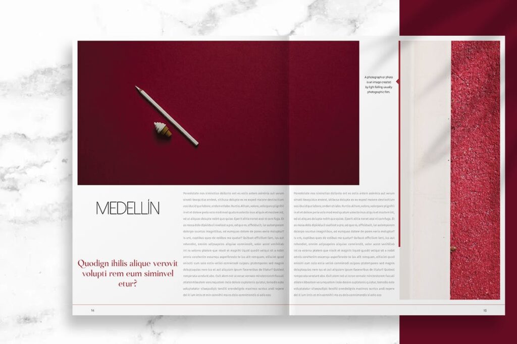 企业极简设计宣传册杂志画册模板素材Minimal Design BrochureEC 2N4UT插图7