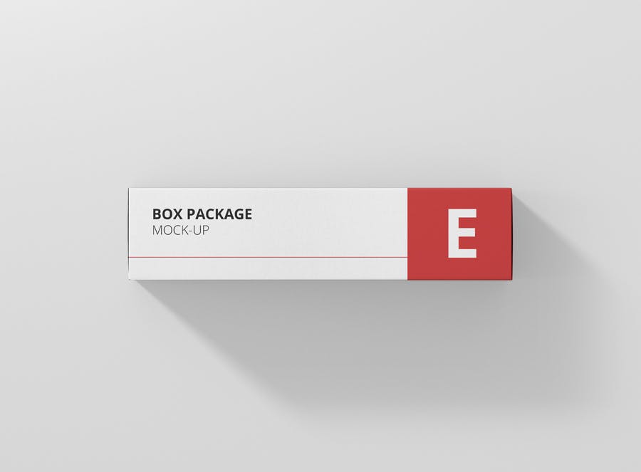 简约长方形矩形包装盒psd模型样机素材下载Package Box MockUp Long Rectangle插图6