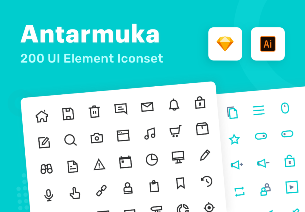 后台管理系统线性图标源文件素材Antarmuka UI element icon 0 19 PREVIEW