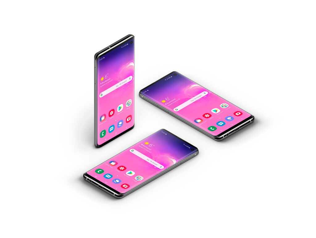 21个三星手机模型场景样机素材/多种透视角度手机样机Samsung Galaxy S10 – 21 Mockups 0 6 PREVIEW插图6