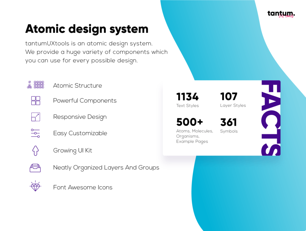 后台管理系统/仪表盘网站素材下载Tantum UX Tools插图2