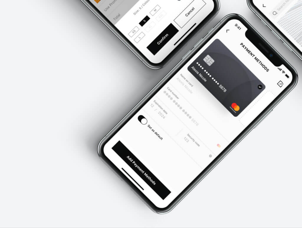 时尚服装品牌/电子商务购物设计套件UI kit素材Trendy Ecommerce App UI 
