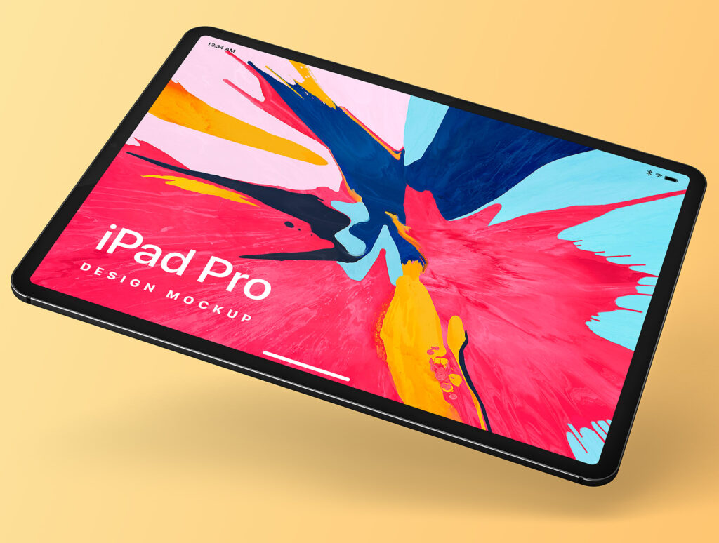 Ipad Pro 平板电脑多角度素材样机下载ipad Pro Design Mockup 03 设计口袋