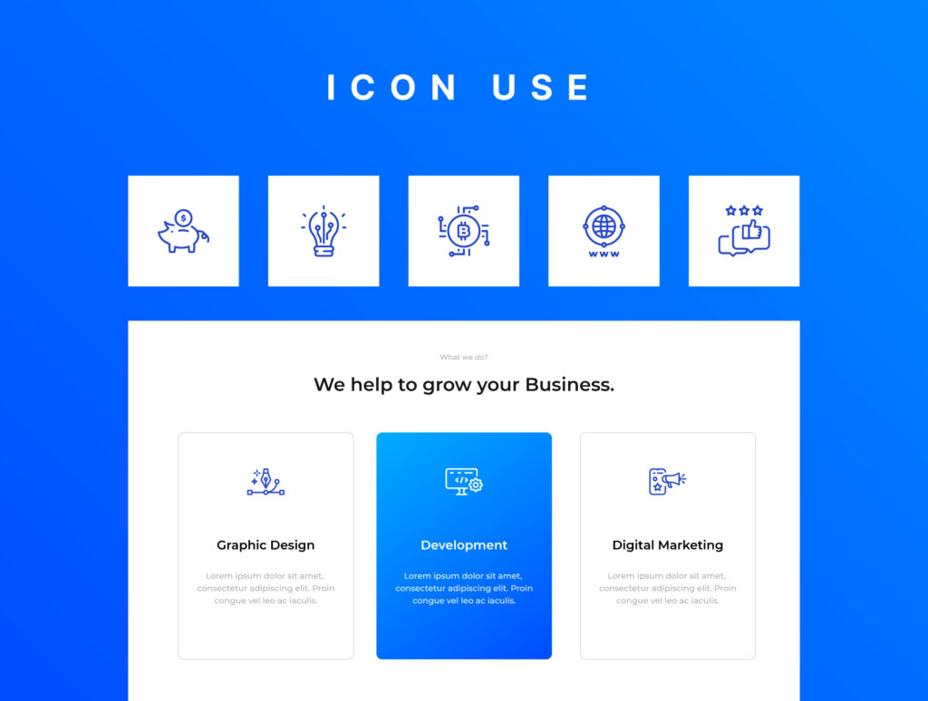 40个数字代理矢量线性图标文件素材digital Agency Startup Icons 设计口袋