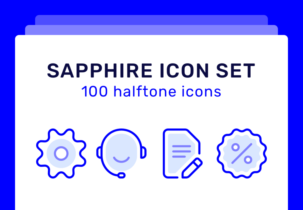 系统常用图标集矢量线性图标素材下载Sapphire Icon Set