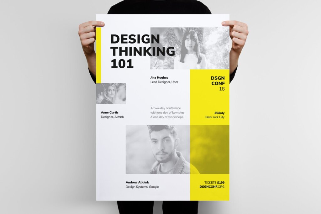 设计公司/装饰公司海报传单模板素材下载DSGN Series 5 Poster Flyer Template