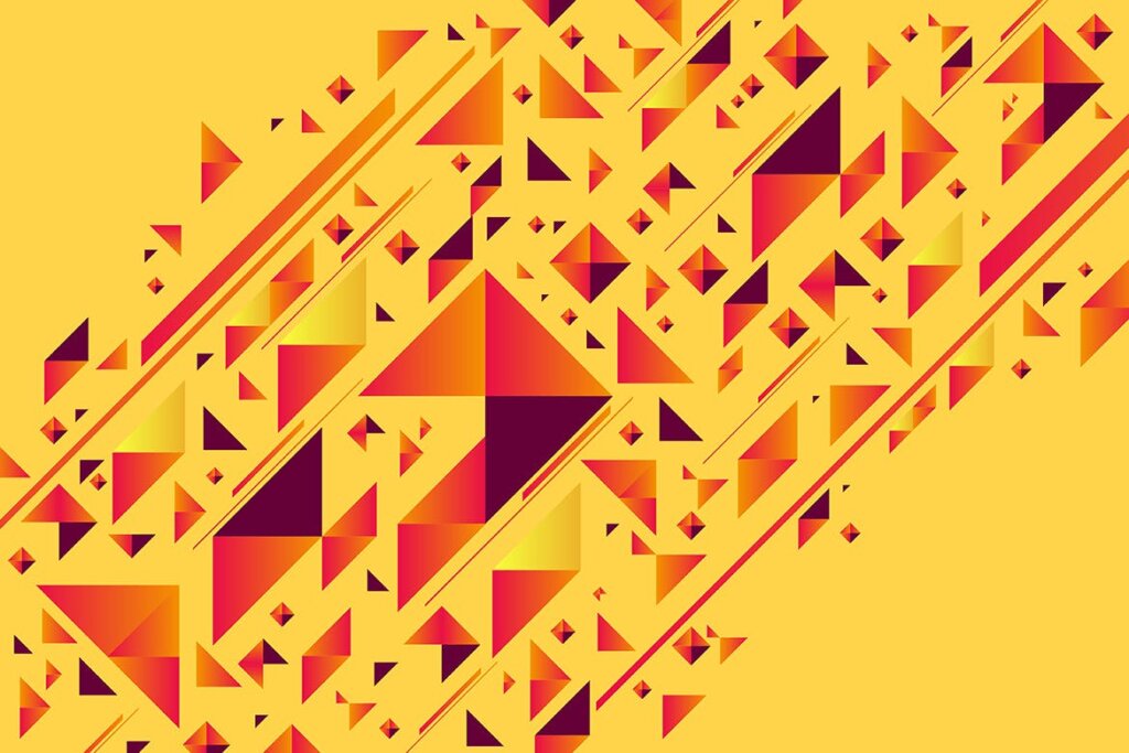 几何色块装饰图案纹理素材/书籍封面色块装饰图案纹理素材Abstract Triangle Shapes Backgrounds插图9