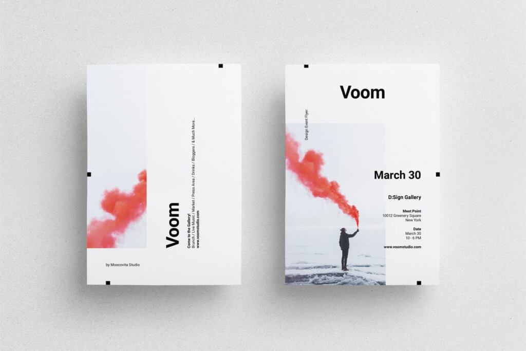 建筑摄影行业传单模版素材下载Voom Flyer插图8