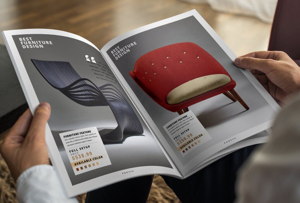 商务家居产品欧美风家居手册产品介绍模板素材下载Furniture and Interior Catalog插图12