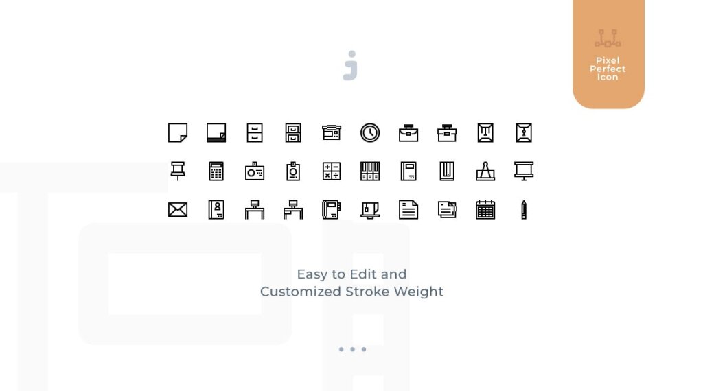 30个办公设备图标源文件素材下载30 Office Equipment Icons – Material Icon插图1