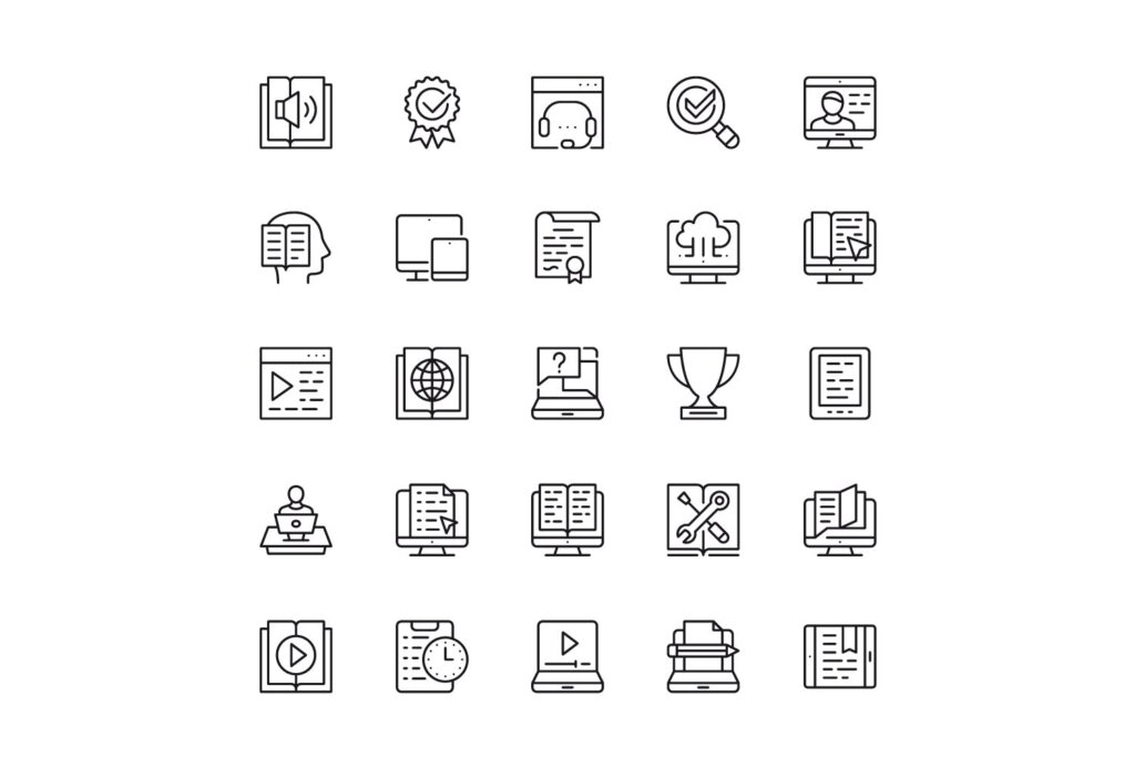 150个数据分析线性图标icon素材下载150 Line Icons  XNYRKN插图2