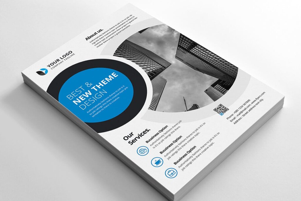 产品发布会市场营销活动传单海报模板素材下载Business Flyer Template 13插图2