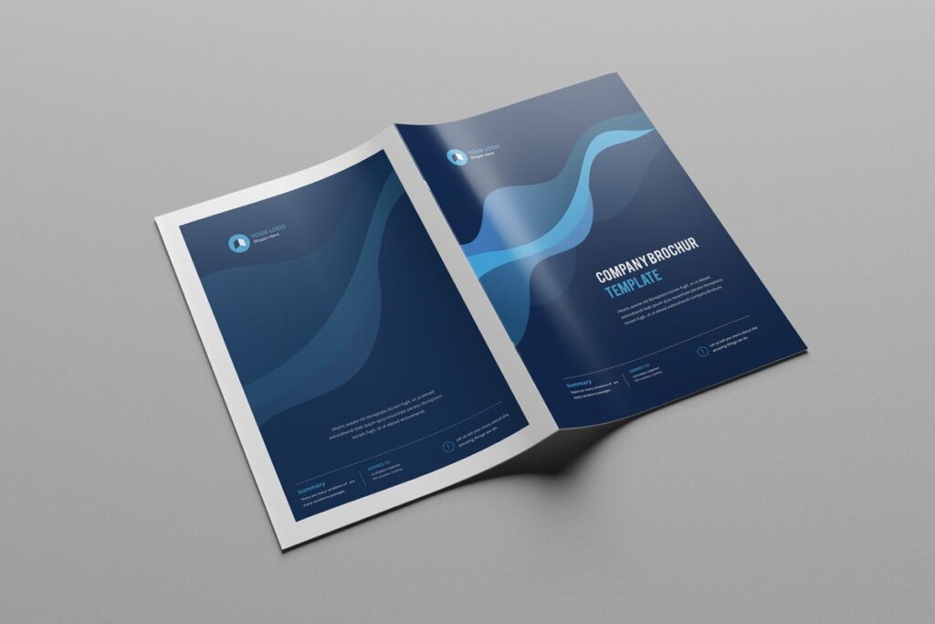 现代多用途小册子传单海报模板素材下载Clean Modern Multipurpose Brochure V2插图2
