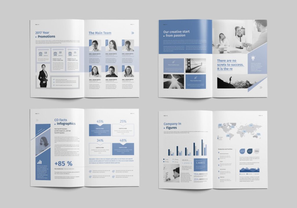 企业产品介绍海报传单折页模版素材下载Company Profile 2018插图2