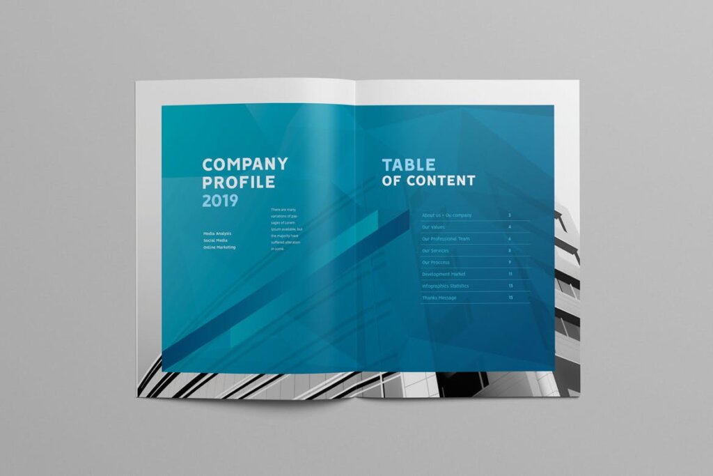企业品牌宣传手册企业介绍产品介绍模板素材Company Profile 2019插图1