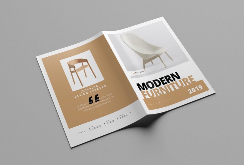 商务家居产品欧美风家居手册产品介绍模板素材下载Furniture and Interior Catalog插图2