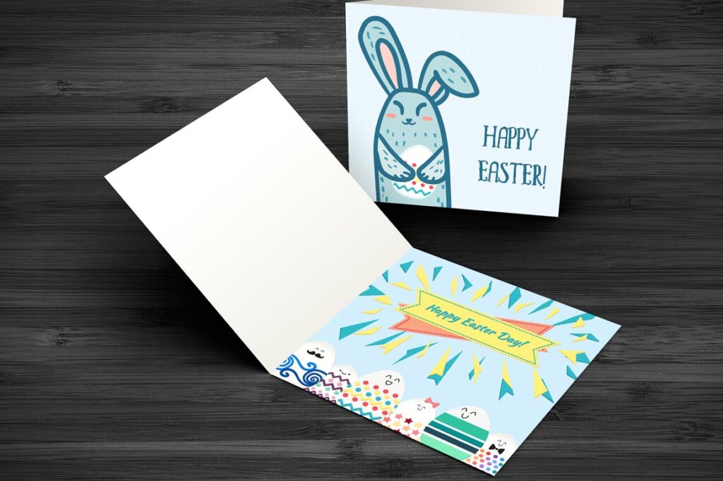 复活节邀请函贺卡装饰图案纹理素材下载Happy Easter Greetings插图2