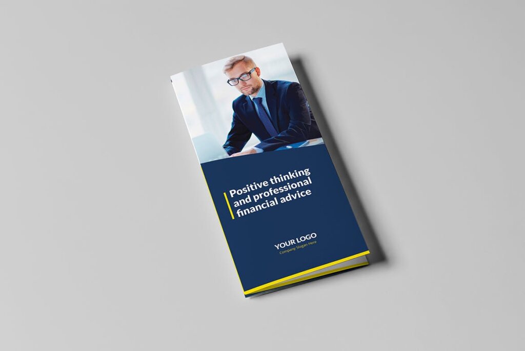 吉荣产品宣传手册模板素材下载Brochure Finance and Business 4 Fold插图3