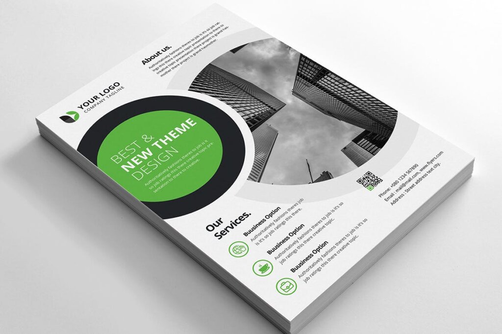 产品发布会市场营销活动传单海报模板素材下载Business Flyer Template 13插图3