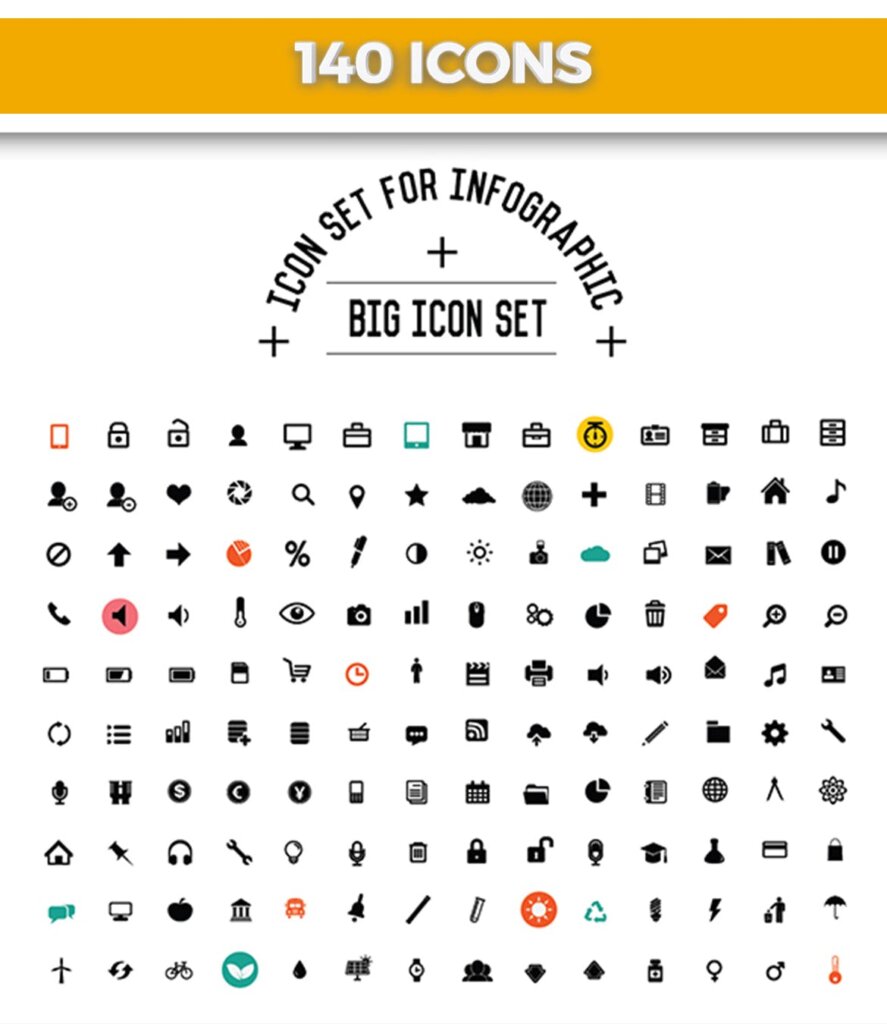 精致商务信息图表元素素材模板素材下载Business Infographics Elements插图3