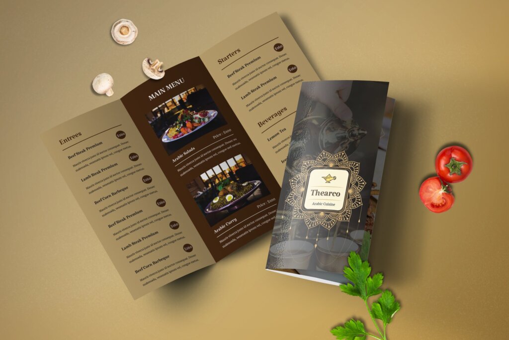 酒店菜单/西餐料理美食模板素材下载CNY32QT插图3
