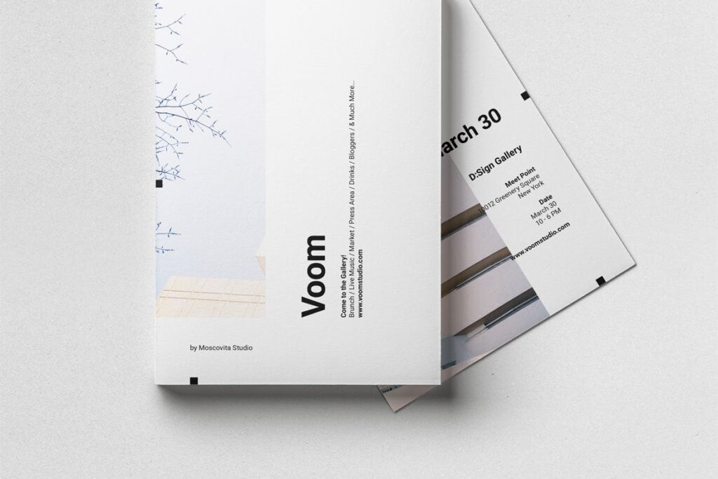 建筑摄影行业传单模版素材下载Voom Flyer插图4