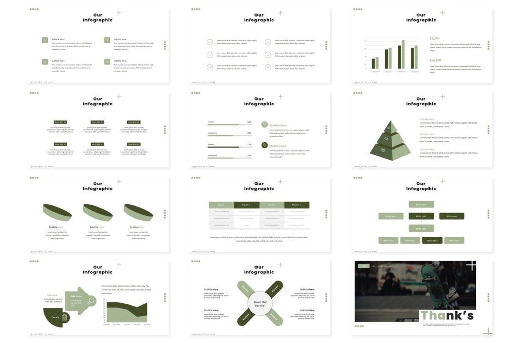 溜冰者商业活动策划相关主题Powerpoint模板Skaters Powerpoint Template插图4