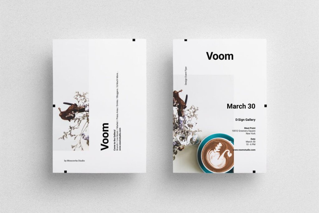 建筑摄影行业传单模版素材下载Voom Flyer插图3