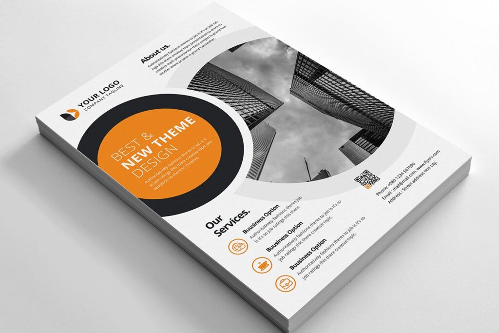 产品发布会市场营销活动传单海报模板素材下载Business Flyer Template 13插图5