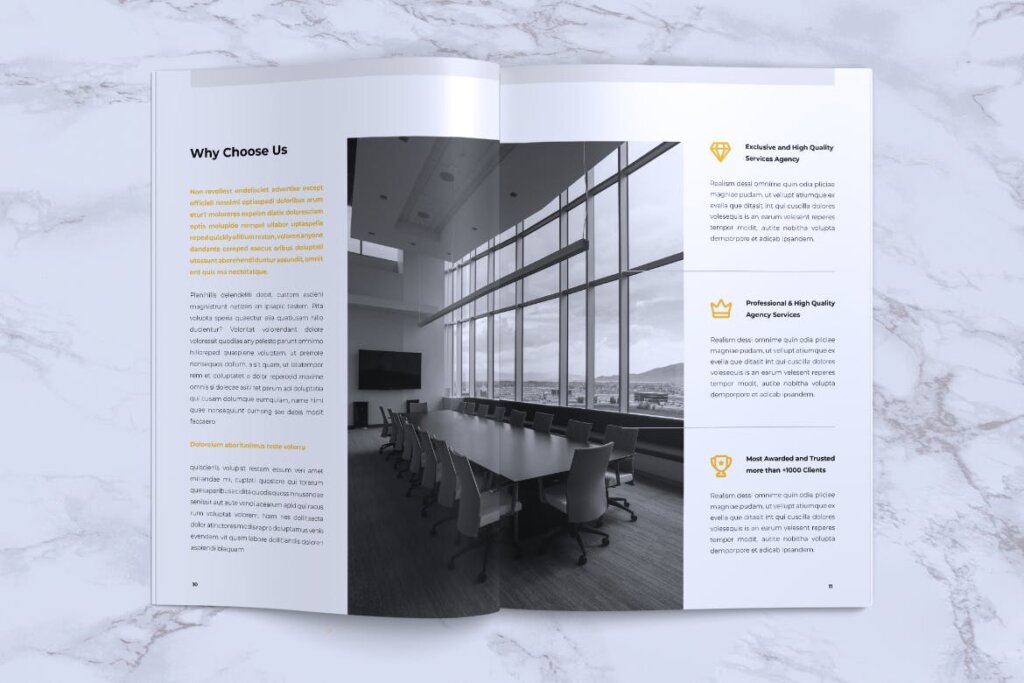 企业产品手册画册模板素材下载INFORM Company Profile Brochure插图5