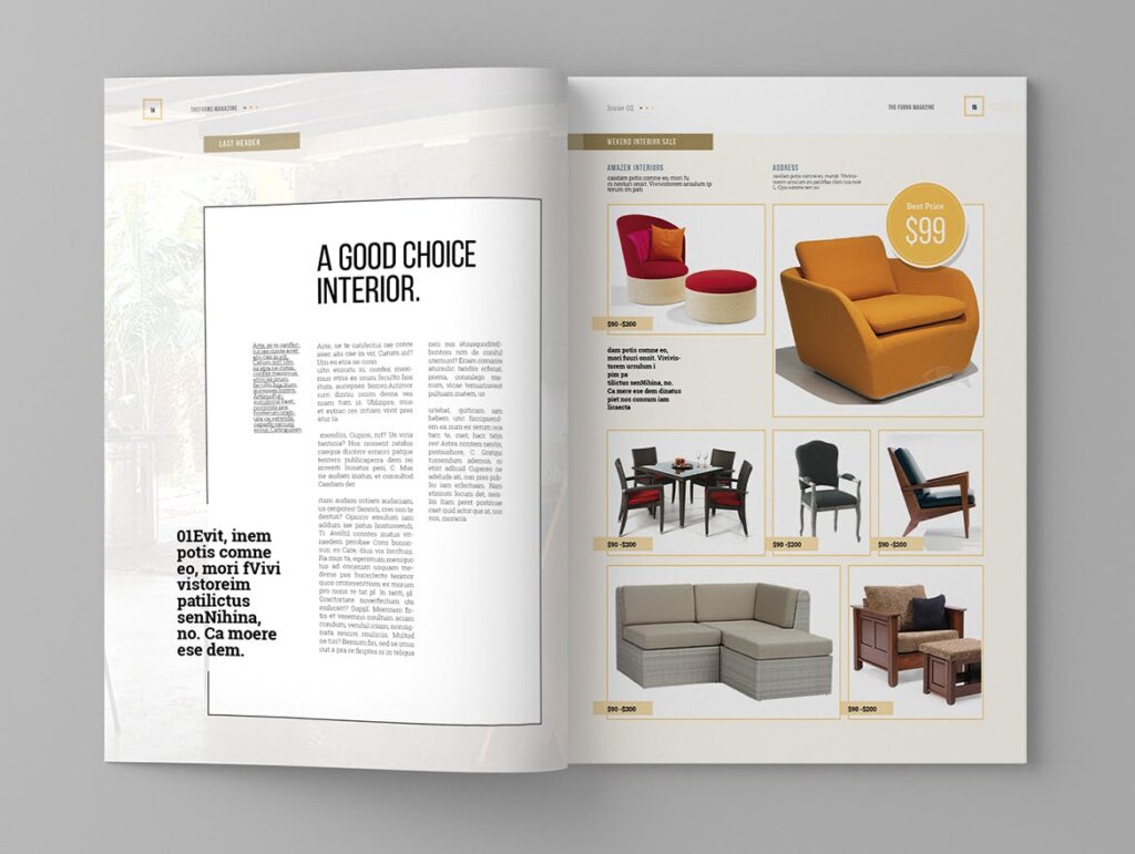 欧美家具设计室内设计杂志画册模板素材下载YJAKQJ7插图7