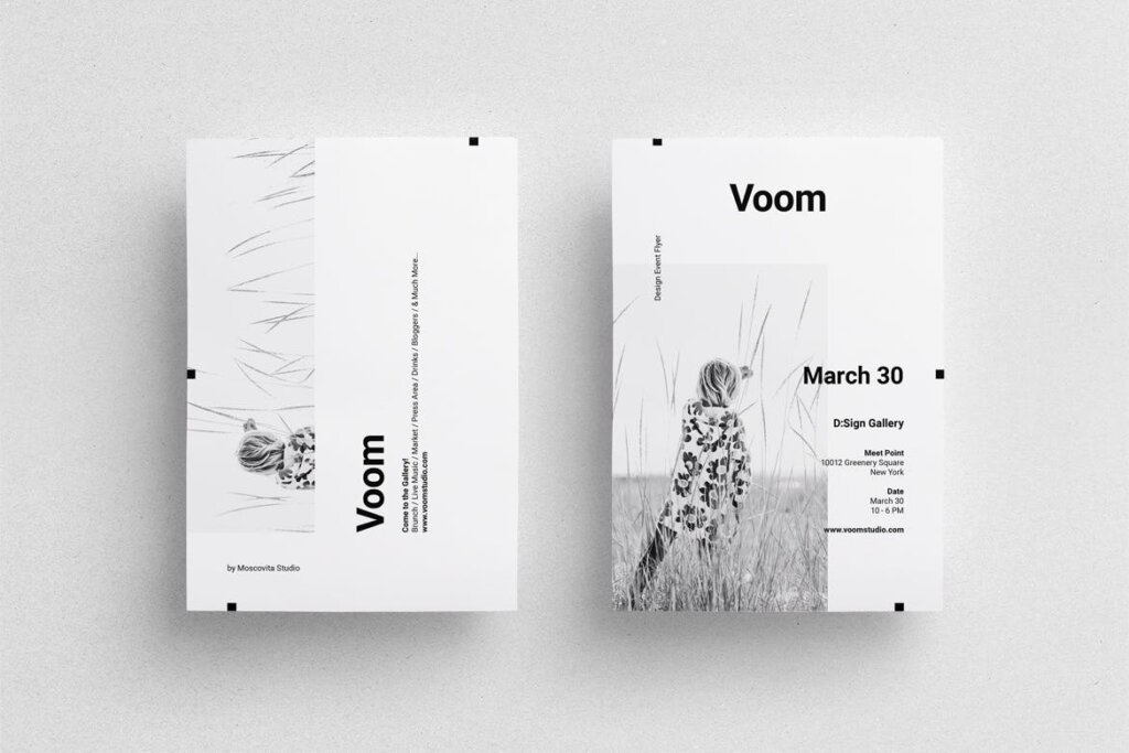 建筑摄影行业传单模版素材下载Voom Flyer插图7