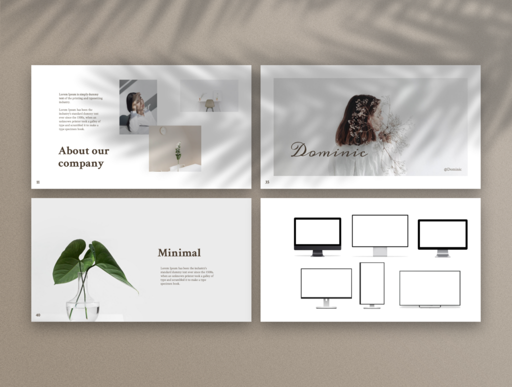 品牌指南介绍类幻灯片PPT模板素材下载 MERYLIN – Powerpoint Brand Guidelines插图6