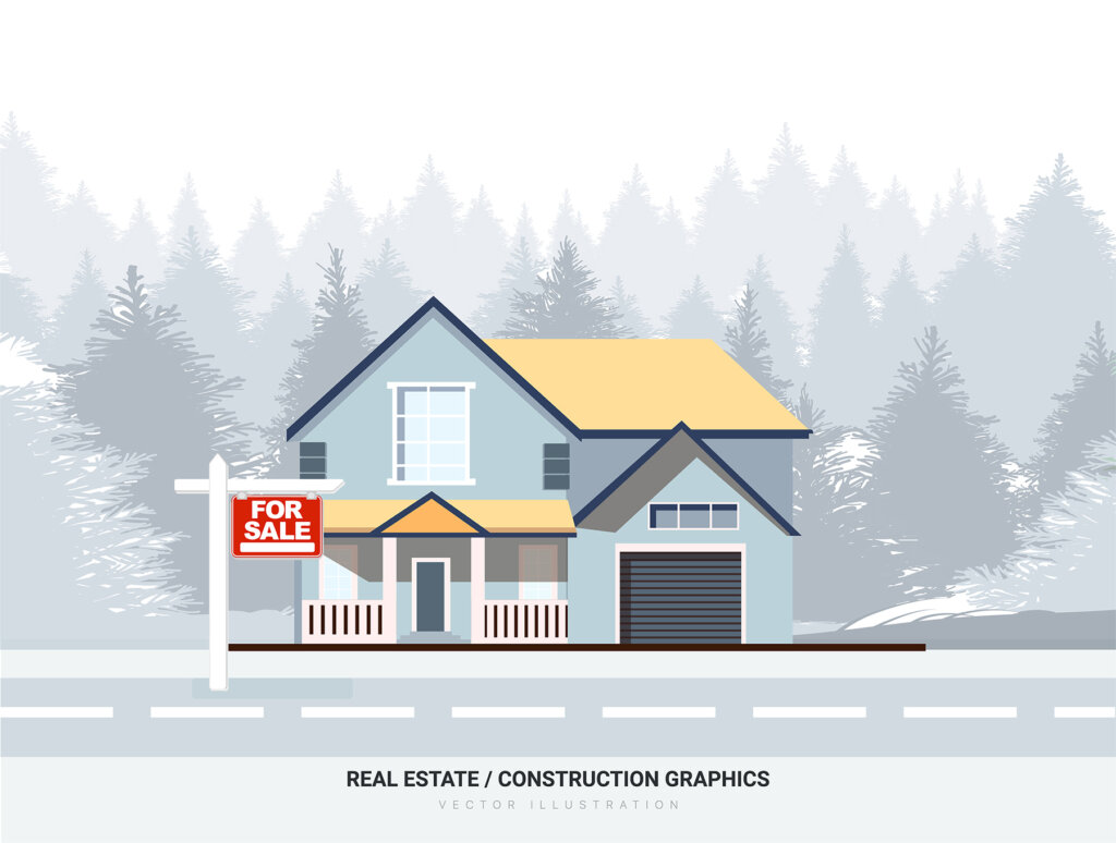 建筑工地施工场景插画素材模板下载Pisces – Real Estate & Construction Vector Scenes插图11