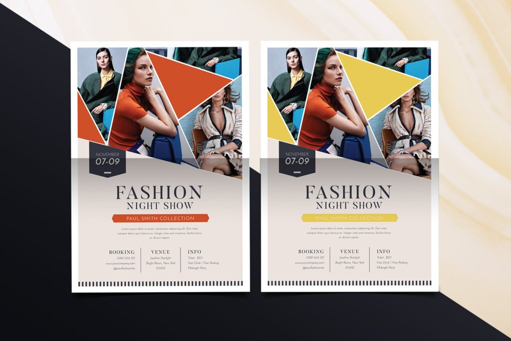 简单时尚海报宣传单模板Simple Fashion Flyer