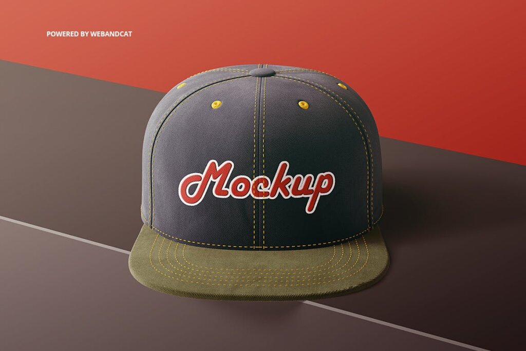 青年男士帽子模型样机素材下载Snapback Cap Mockup插图11