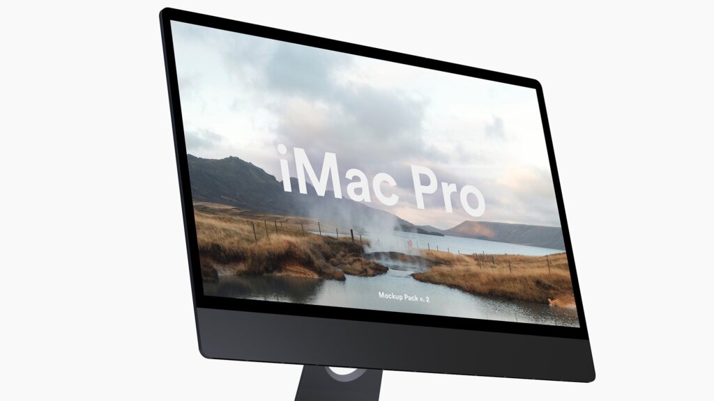 苹果电脑多角度样机素材模型下载iMac Pro Kit插图11