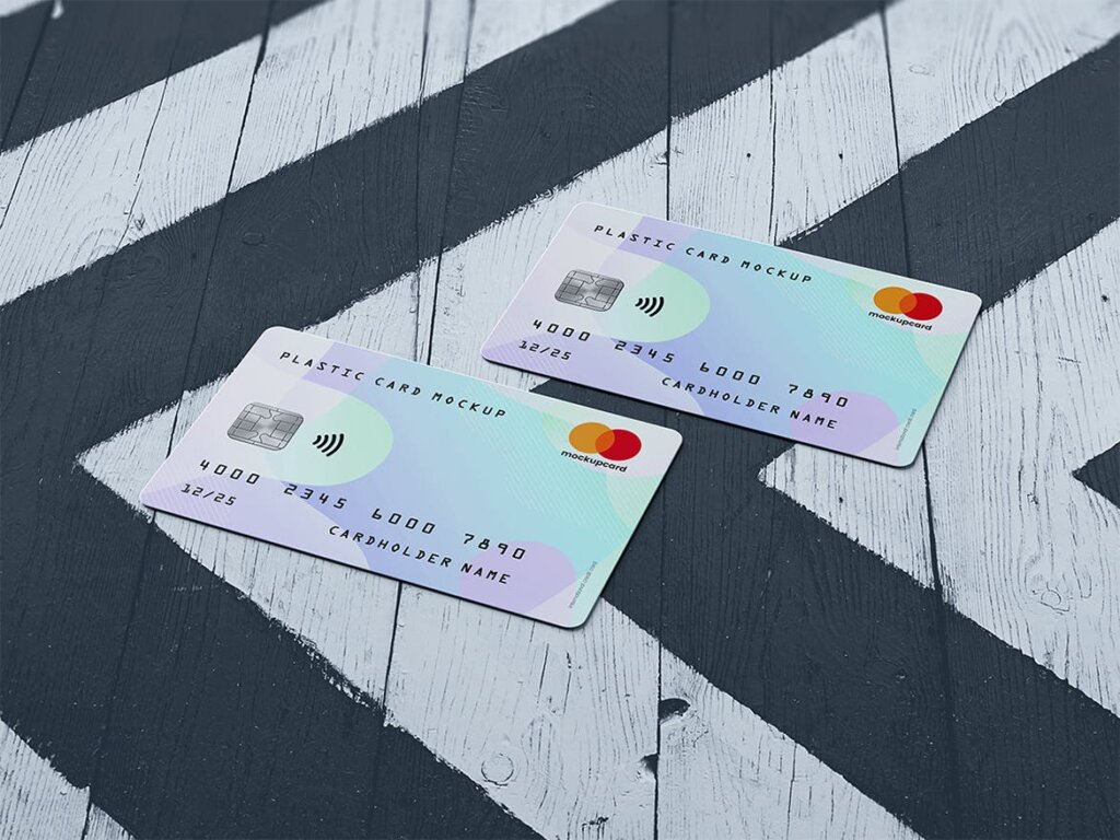 精致塑料卡/银行卡卡套模型样机素材Plastic Card / Bank Card MockUp插图13