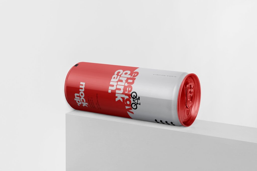 神奇能量饮料模型样机素材下载Energy Drink Can Mock-Up – 250 ml插图2