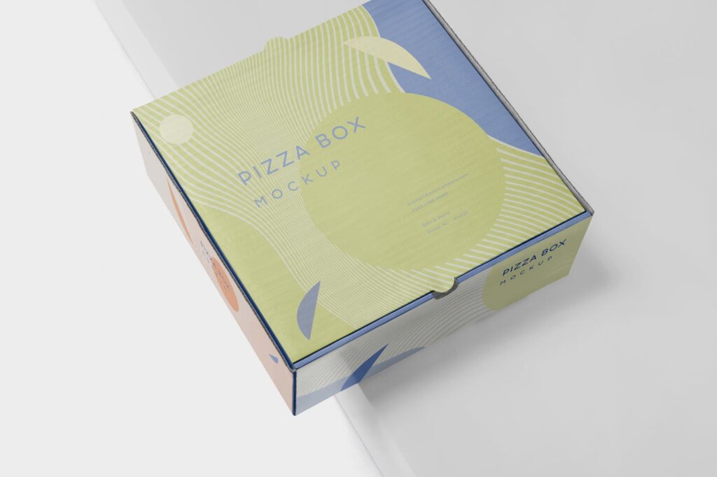 精致礼品盒披萨盒模型样机素材下载Pizza Box Mockup Set – Triple Pack插图2
