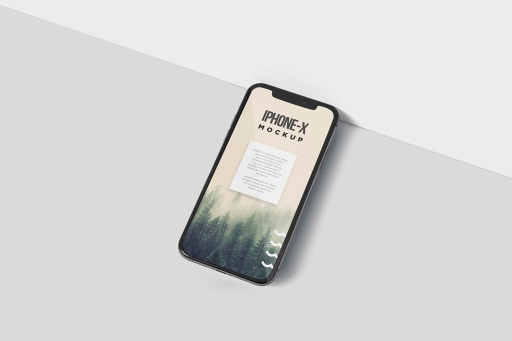 Iphone X模型集样机素材手机模型素材下载iphone X Mockup Ast5x5d 设计口袋