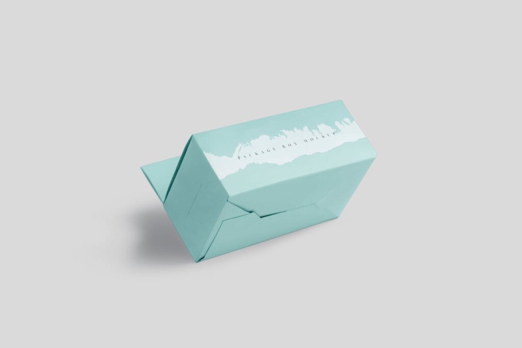 经典方形包装盒模板素材样机下载Package Box Mockup – Long Rectangle with Hanger插图4